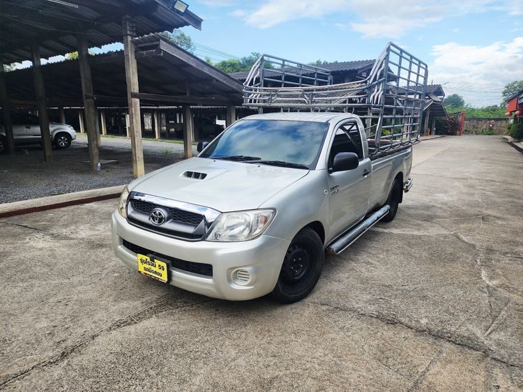 Toyota Hilux Vigo 2009 3.0 J Pickup ดีเซล ไม่ติดแก๊ส เกียร์ธรรมดา บรอนซ์เงิน รูปที่ 2