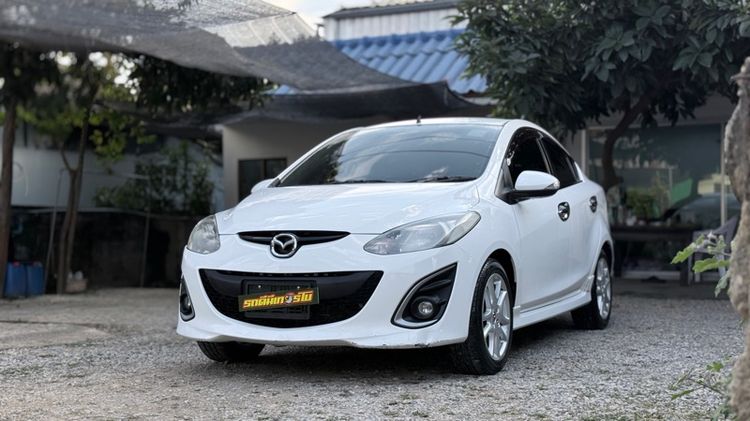 Mazda Mazda 2 2012 1.5 Maxx Sports Sedan เบนซิน ไม่ติดแก๊ส เกียร์อัตโนมัติ ขาว รูปที่ 2