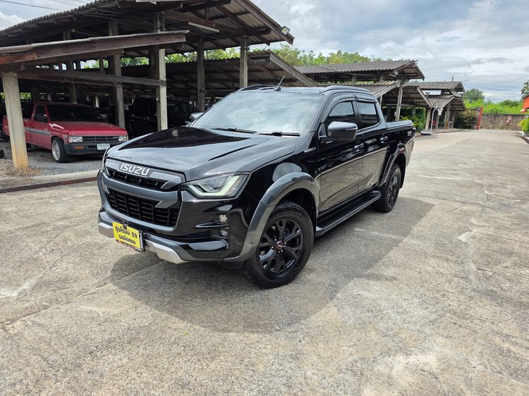 Isuzu D-MAX 2020 3.0 Vcross M 4WD Pickup ดีเซล ไม่ติดแก๊ส เกียร์อัตโนมัติ ดำ รูปที่ 2