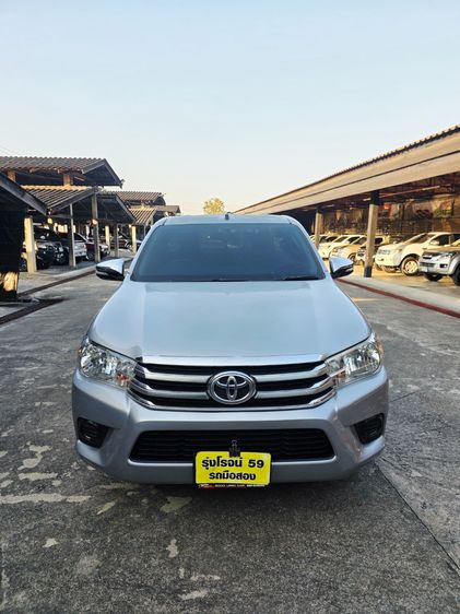 Toyota Hilux Revo 2016 2.8 J Plus Pickup ดีเซล ไม่ติดแก๊ส เกียร์ธรรมดา เทา รูปที่ 3