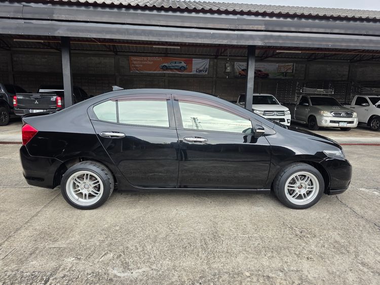 Honda City 2012 1.5 Sv i-VTEC Sedan เบนซิน ไม่ติดแก๊ส เกียร์อัตโนมัติ ดำ รูปที่ 4