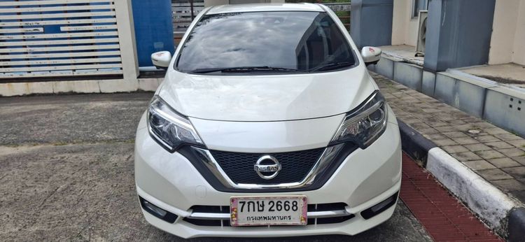 รถ Nissan Note 1.2 VL สี ขาว