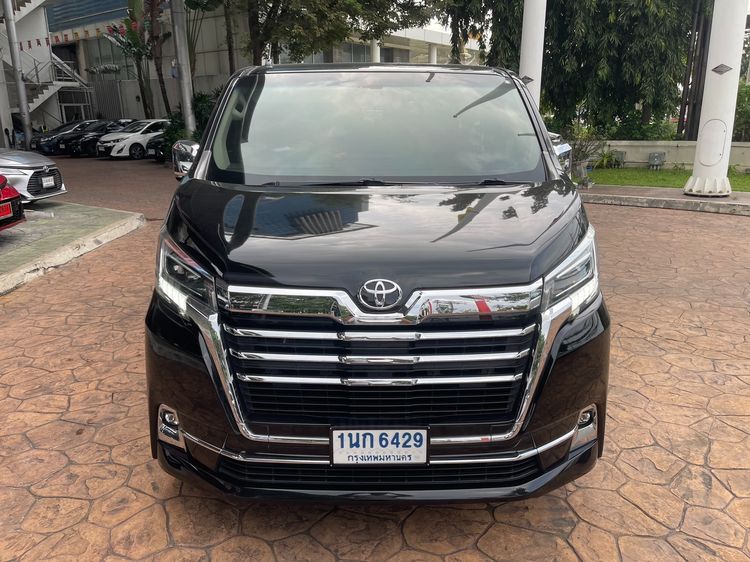 Toyota Majesty 2020 2.8 Grand Van ดีเซล ไม่ติดแก๊ส เกียร์อัตโนมัติ ดำ รูปที่ 2
