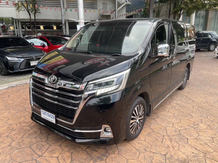 Toyota Majesty 2020 2.8 Grand Van ดีเซล ไม่ติดแก๊ส เกียร์อัตโนมัติ ดำ รูปที่ 3
