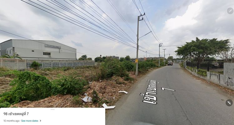 ขายที่ดินเปล่าพื้นที่ 3-3-82 ไร่ ติดถนนปทุมธานี-บางปหัน(ถนน347) ต.เชียงรากใหญ่ อ.สามโคก จ.ปทุมธานี รูปที่ 3