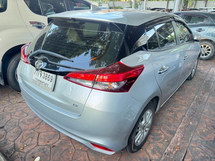 Toyota Yaris 2017 1.2 G Sedan เบนซิน ไม่ติดแก๊ส เกียร์อัตโนมัติ เทา รูปที่ 4