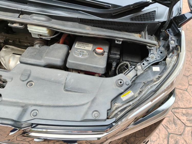 Toyota Vellfire 2015 2.5 HV X 4WD Utility-car เบนซิน ไม่ติดแก๊ส เกียร์อัตโนมัติ ดำ รูปที่ 3