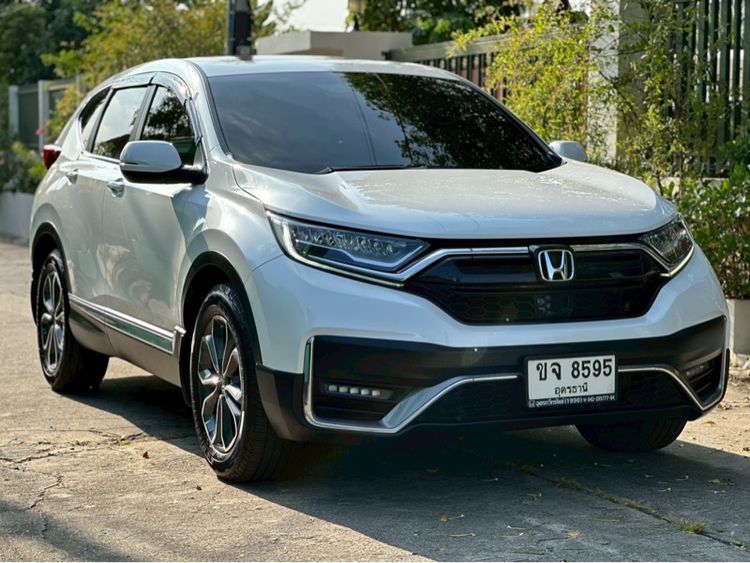 Honda CR-V 2021 2.4 EL 4WD Utility-car เบนซิน ไม่ติดแก๊ส เกียร์อัตโนมัติ ขาว รูปที่ 2