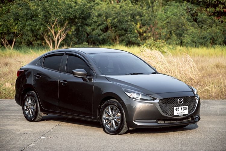 Mazda Mazda 2 2021 1.3 Skyactiv-G SP Sedan Sedan เบนซิน ไม่ติดแก๊ส เกียร์อัตโนมัติ น้ำตาล รูปที่ 2