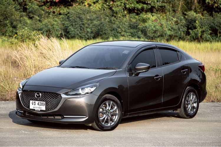 Mazda Mazda 2 2021 1.3 Skyactiv-G SP Sedan Sedan เบนซิน ไม่ติดแก๊ส เกียร์อัตโนมัติ น้ำตาล รูปที่ 3