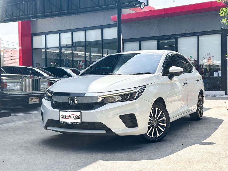 Honda City 2020 1.0 SV Sedan เบนซิน เกียร์อัตโนมัติ ขาว