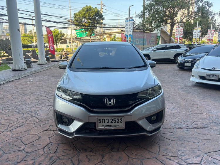 Honda Jazz 2016 1.5 V+ Sedan เบนซิน ไม่ติดแก๊ส เกียร์อัตโนมัติ เทา รูปที่ 2
