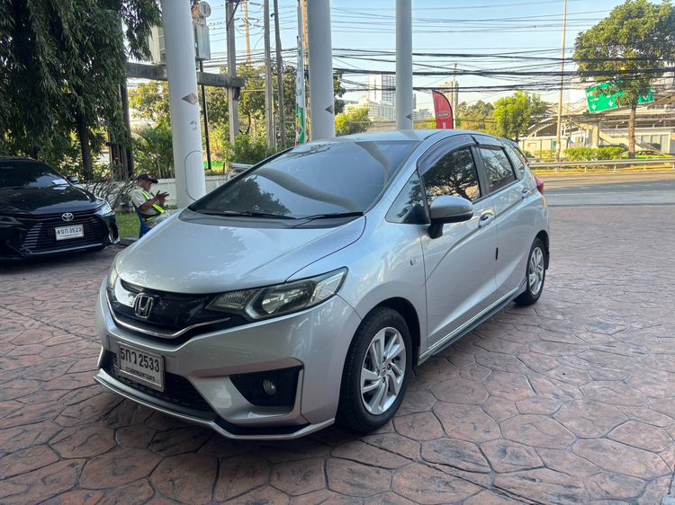 Honda Jazz 2016 1.5 V+ Sedan เบนซิน ไม่ติดแก๊ส เกียร์อัตโนมัติ เทา รูปที่ 3