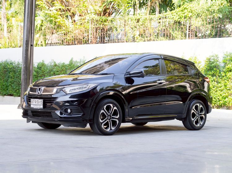 Honda HR-V 2019 1.8 EL Utility-car เบนซิน ไม่ติดแก๊ส เกียร์อัตโนมัติ ดำ รูปที่ 3