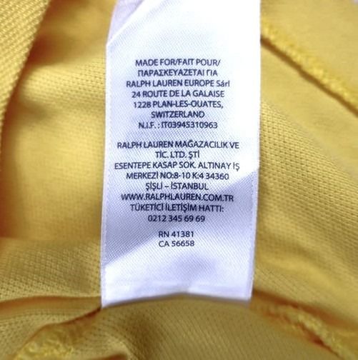 Polo Ralph Lauren Men’s Cotton Polo Sport Shirt รูปที่ 7