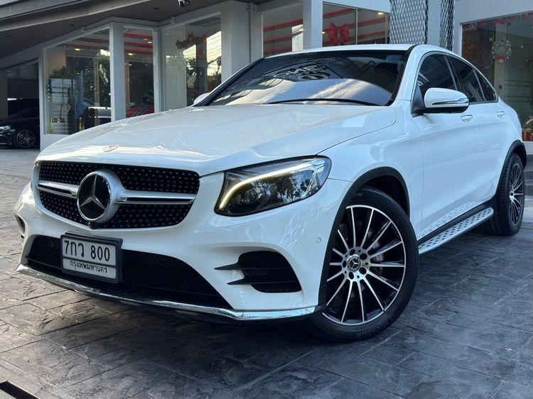 รถ Mercedes-Benz GLC-Class GLC250 สี ขาว