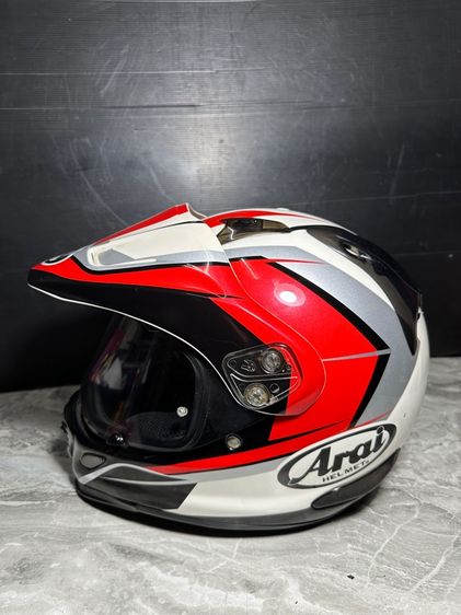 Arai Tour-Cross 3 Flare Red  Size XL ราคา  8,500 บาท ของอยู่  เชียงใหม่  064-535-7168   รูปที่ 4