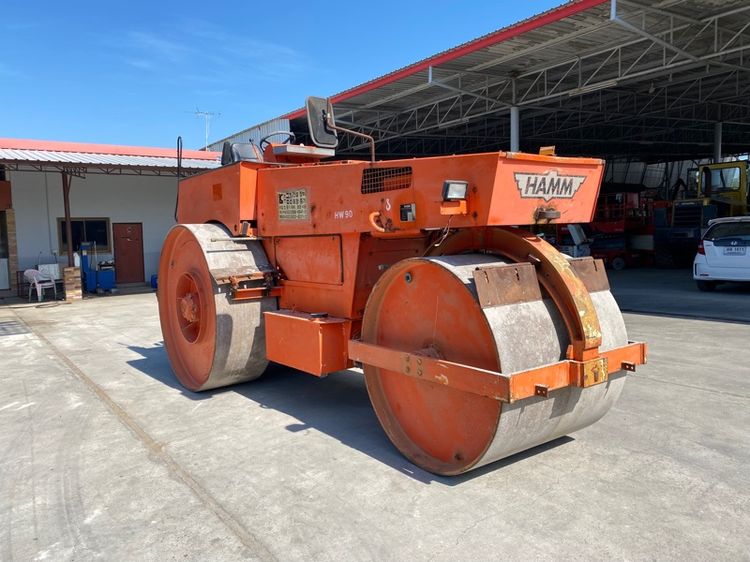 รถบด 3ล้อเหล็ก  HAMM รุ่น HW90-10 หนัก10ตัน  รถเก่านอกนำเข้า  รูปที่ 2
