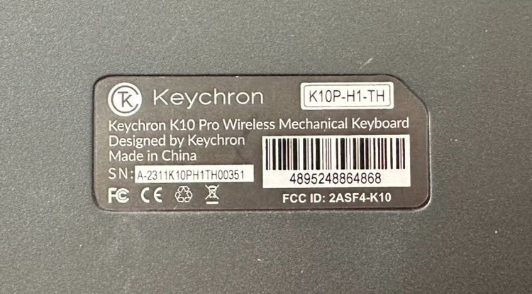 Keychron K10 Pro Mechanical Keyboard รูปที่ 5