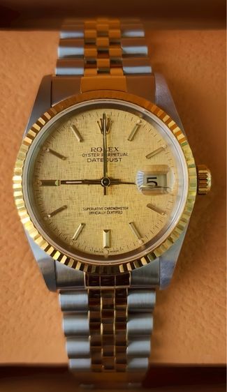 Rolex oyster perpetual date just 16233 รูปที่ 2