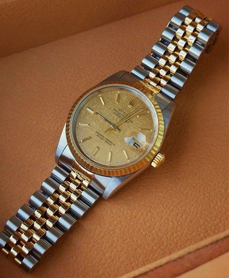 Rolex oyster perpetual date just 16233 รูปที่ 6