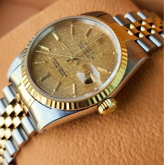 Rolex oyster perpetual date just 16233 รูปที่ 4