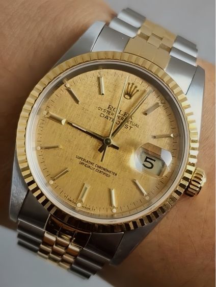 Rolex oyster perpetual date just 16233