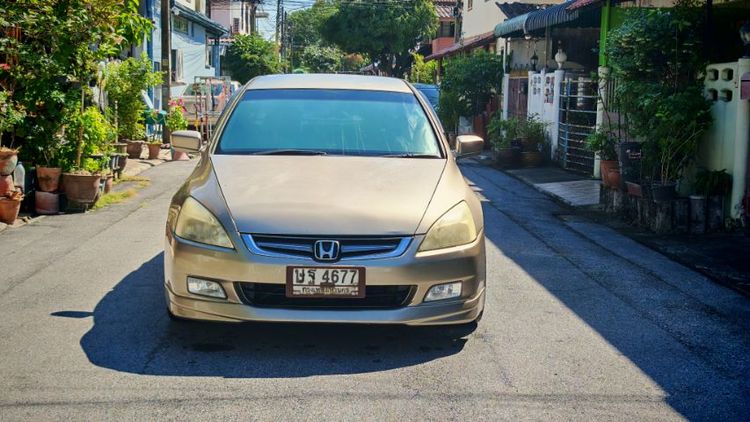 รถ Honda Accord 2.4 EL i-VTEC สี บรอนซ์ทอง