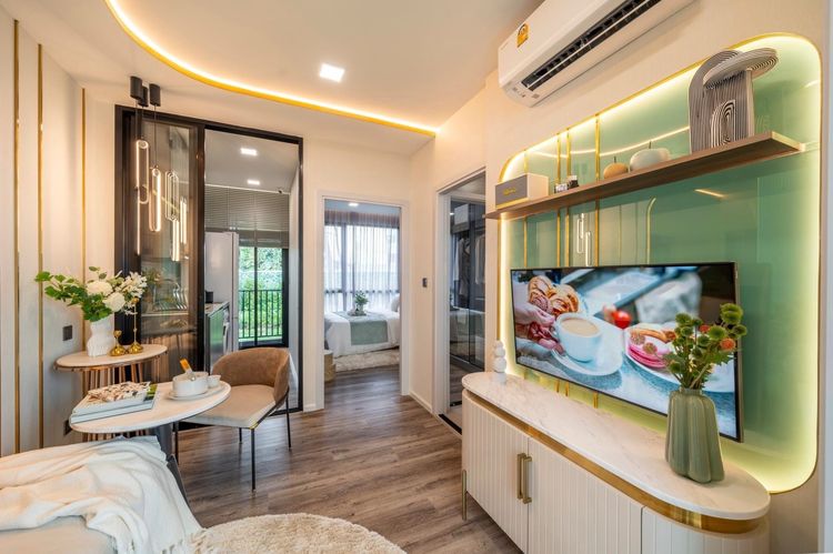 อื่นๆ ไม่อนุญาต ตกแต่งครบ 2026 ขายดาวน์ - เจ้าของขายเอง Modiz Vault Kaset - Sripatum โมดิซ วอลท์ เกษตร - ศรีปทุม ห้อง 26.20 ตร.ม. รูปที่ 3