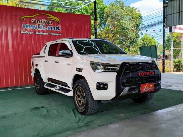 Toyota Hilux Revo 2016 2.4 E Prerunner Pickup ดีเซล ไม่ติดแก๊ส เกียร์อัตโนมัติ ขาว รูปที่ 3