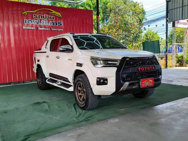 Toyota Hilux Revo 2016 2.4 E Prerunner Pickup ดีเซล ไม่ติดแก๊ส เกียร์อัตโนมัติ ขาว รูปที่ 2