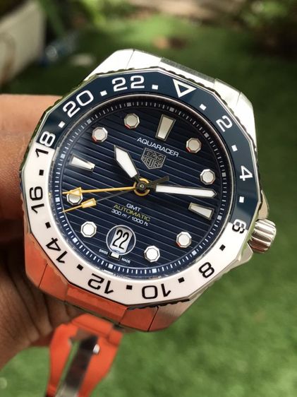 Tag Heuer SNOW MAN Calibre 7 Auto Professional 300 GMT "WBP2010🇨🇭🇨🇭
 รูปที่ 3