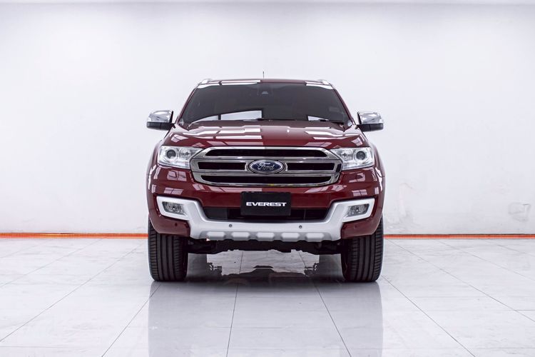 Ford Everest 2016 3.2 Titanium Plus 4WD Utility-car ดีเซล ไม่ติดแก๊ส เกียร์อัตโนมัติ แดง รูปที่ 4