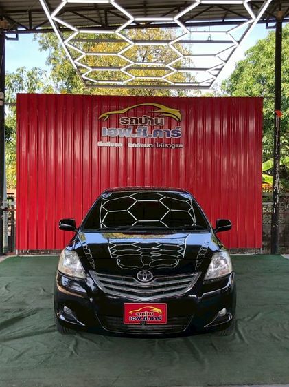 Toyota Vios 2012 1.5 E Sedan เบนซิน ไม่ติดแก๊ส เกียร์ธรรมดา ดำ รูปที่ 3