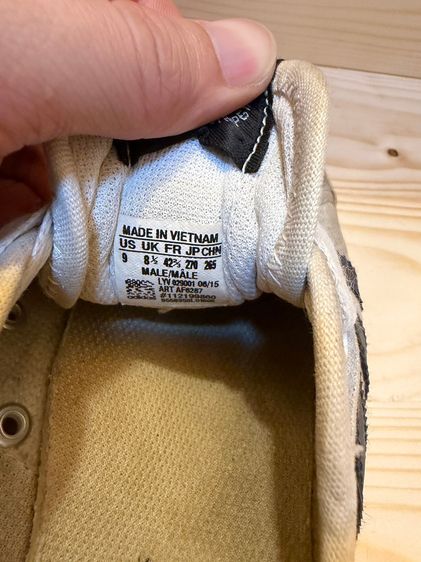 รองเท้า adidas ใส่แล้วเป็นวัยรุ่นเทสดี US9 รูปที่ 7