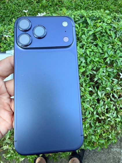 ขายไอโฟน 17 Pro Max 512 GB สี Blue แบต 100 ประกันเหลือ 15 พย 69 ไร้รอย รูปที่ 7