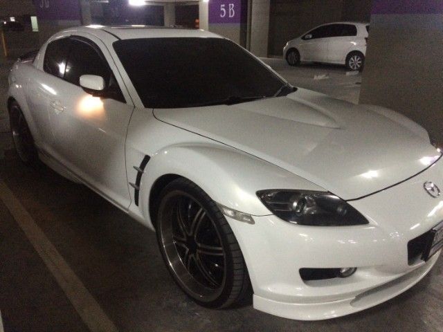 ก้นสาด rx-8 แท้ สีขาว สภาพดี คลิปล๊อคอยู่ครบ (นัดรับ) รูปที่ 11