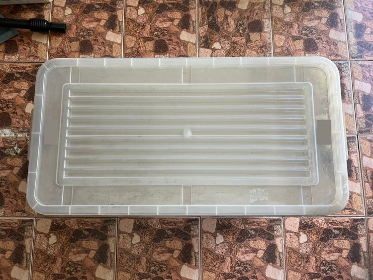 กล่องเก็บของ ฝาล็อค UNI-WARE 35 ลิตร สีขาว ทน หนา แข็งแรง รูปที่ 3