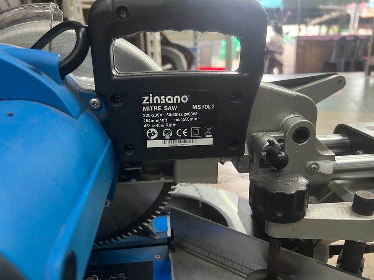 ขาย แท่นตัดองศาแบบเลื่อน 10 นิ้ว Zinsano รุ่น MS10L2 รูปที่ 5