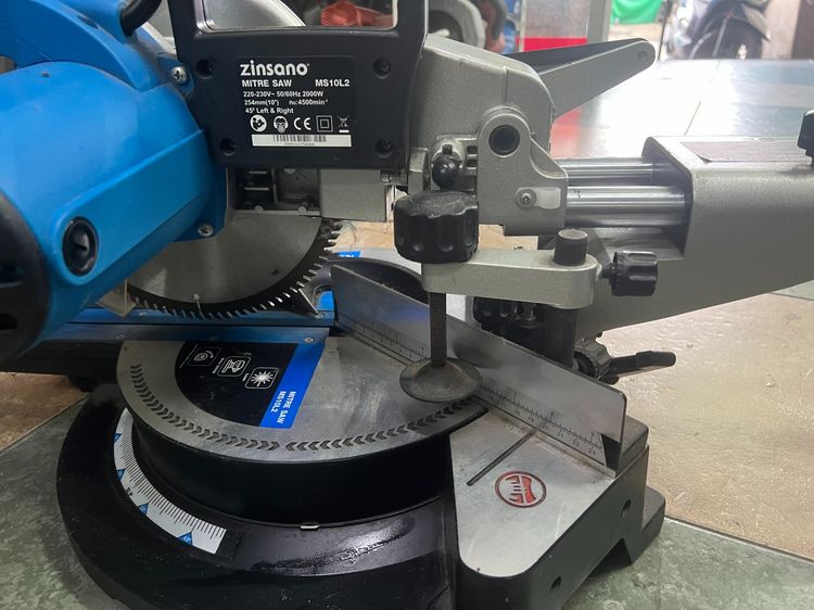 ขาย แท่นตัดองศาแบบเลื่อน 10 นิ้ว Zinsano รุ่น MS10L2 รูปที่ 4