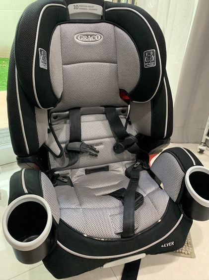 คาร์ซีทเด็กจากอเมริกา GRACO carseat รุ่น 4EVER ปรับใช้งานได้ 4 แบบ ตั้งแต่แรกเกิดจนโตเลยค่ะ (เด็กนํ้าหนัก 1.8 kgไปจนถึง 54 kg) สภาพดีมากค่ะ รูปที่ 17
