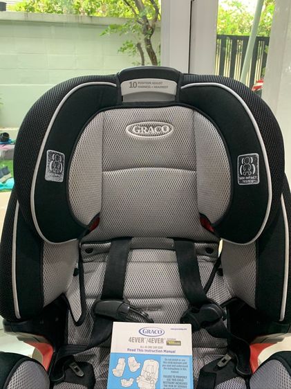 คาร์ซีทเด็กจากอเมริกา GRACO carseat รุ่น 4EVER ปรับใช้งานได้ 4 แบบ ตั้งแต่แรกเกิดจนโตเลยค่ะ (เด็กนํ้าหนัก 1.8 kgไปจนถึง 54 kg) สภาพดีมากค่ะ รูปที่ 5