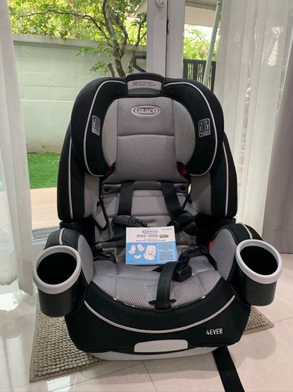 คาร์ซีทเด็กจากอเมริกา GRACO carseat รุ่น 4EVER ปรับใช้งานได้ 4 แบบ ตั้งแต่แรกเกิดจนโตเลยค่ะ (เด็กนํ้าหนัก 1.8 kgไปจนถึง 54 kg) สภาพดีมากค่ะ