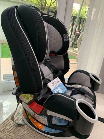คาร์ซีทเด็กจากอเมริกา GRACO carseat รุ่น 4EVER ปรับใช้งานได้ 4 แบบ ตั้งแต่แรกเกิดจนโตเลยค่ะ (เด็กนํ้าหนัก 1.8 kgไปจนถึง 54 kg) สภาพดีมากค่ะ รูปที่ 7