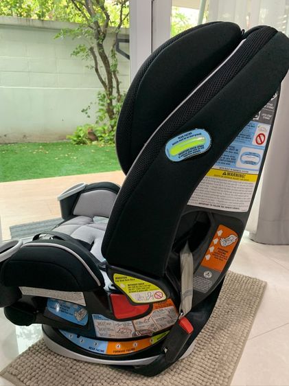 คาร์ซีทเด็กจากอเมริกา GRACO carseat รุ่น 4EVER ปรับใช้งานได้ 4 แบบ ตั้งแต่แรกเกิดจนโตเลยค่ะ (เด็กนํ้าหนัก 1.8 kgไปจนถึง 54 kg) สภาพดีมากค่ะ รูปที่ 10