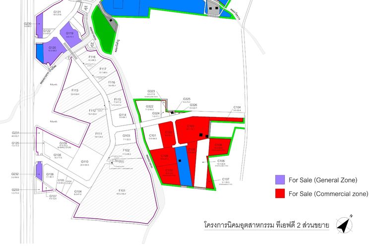 ที่ดินสำหรับอุตสาหกรรมและพาณิชยกรรม ในนิคม TFD ฉะเชิงเทรา ไร่ละ 15 ล้านบาท รูปที่ 2