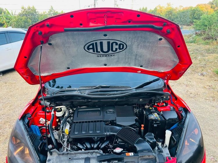 Mazda Mazda 2 2012 1.5 Elegance Groove Sedan เบนซิน ไม่ติดแก๊ส เกียร์อัตโนมัติ แดง รูปที่ 3