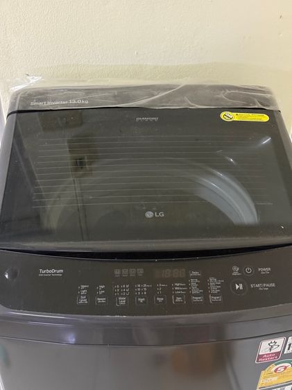 เครื่องซักผ้า LG ฝาบน 13กิโล ระบบ Smart Inverter ใหม่มากแทบไม่ได้ใช้ รูปที่ 4
