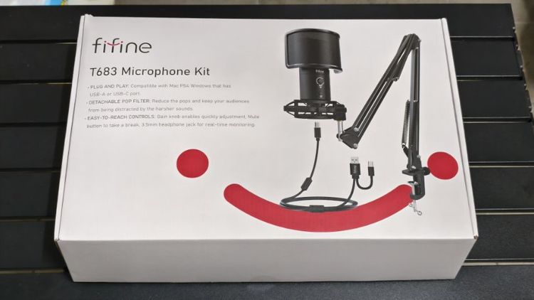 ปล่อยต่อ ไมค์ Fifine T683
ใหม่แกะกล่อง ไม่มีตำหนิ ไม่เคยใช้งาน -1,050 รวมส่ง
สั่งมาได้ 1อาทิตย์ สามารถเช็คราคาใน shopee ได้
ซื้อมาผิดรุ่น