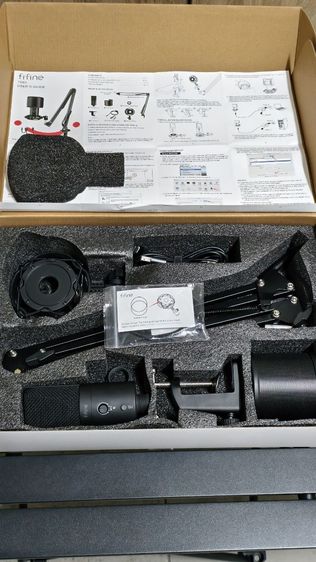 ปล่อยต่อ ไมค์ Fifine T683
ใหม่แกะกล่อง ไม่มีตำหนิ ไม่เคยใช้งาน -1,050 รวมส่ง
สั่งมาได้ 1อาทิตย์ สามารถเช็คราคาใน shopee ได้
ซื้อมาผิดรุ่น รูปที่ 2